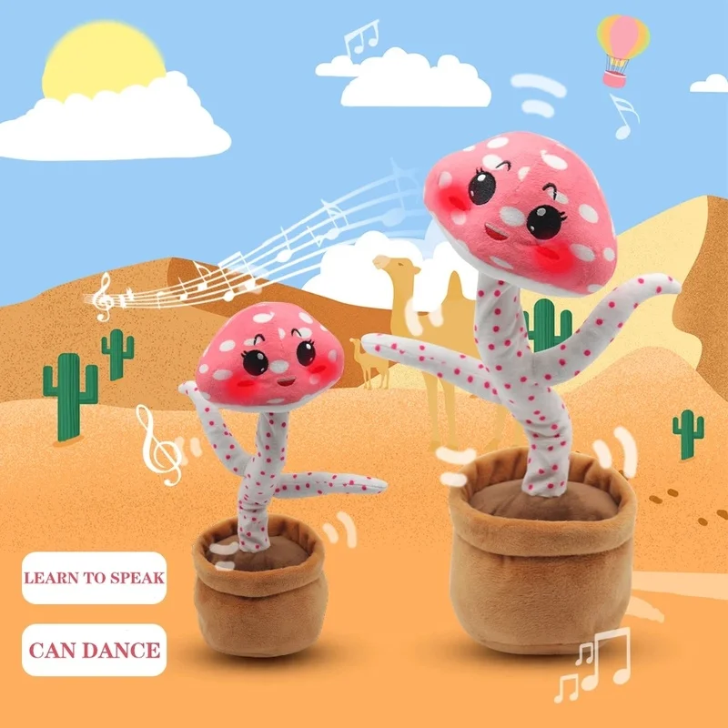 Electronic Dancing Cactus Kids Funny Early Education Toy Speaker Talking Usb Charging Voice Repeat Plush Cactu Dancer Kawaii Toy
Electronic Dancing Cactus Kids Funny Early Education Toy Speaker Talking Usb Charging Voice Repeat Plush Cactu Dancer Kawaii Toy