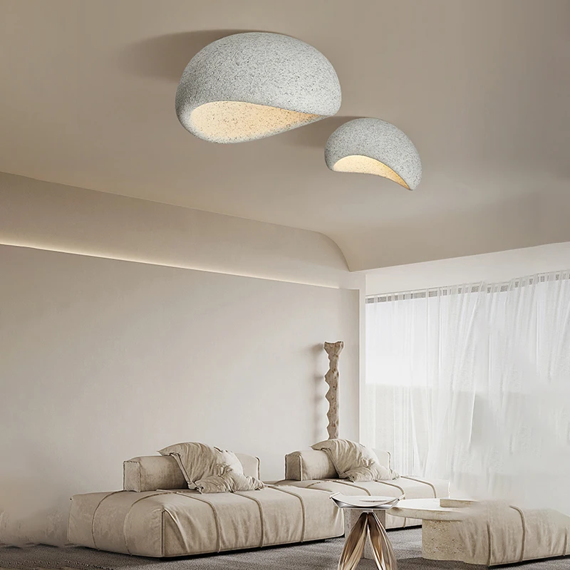 

Led Art Chandelier Pendant Lamp Ceiling Light Nordic Minimalist Wabi-sabi Wind Bedroom Living Dining Home Decor Lustre Hang