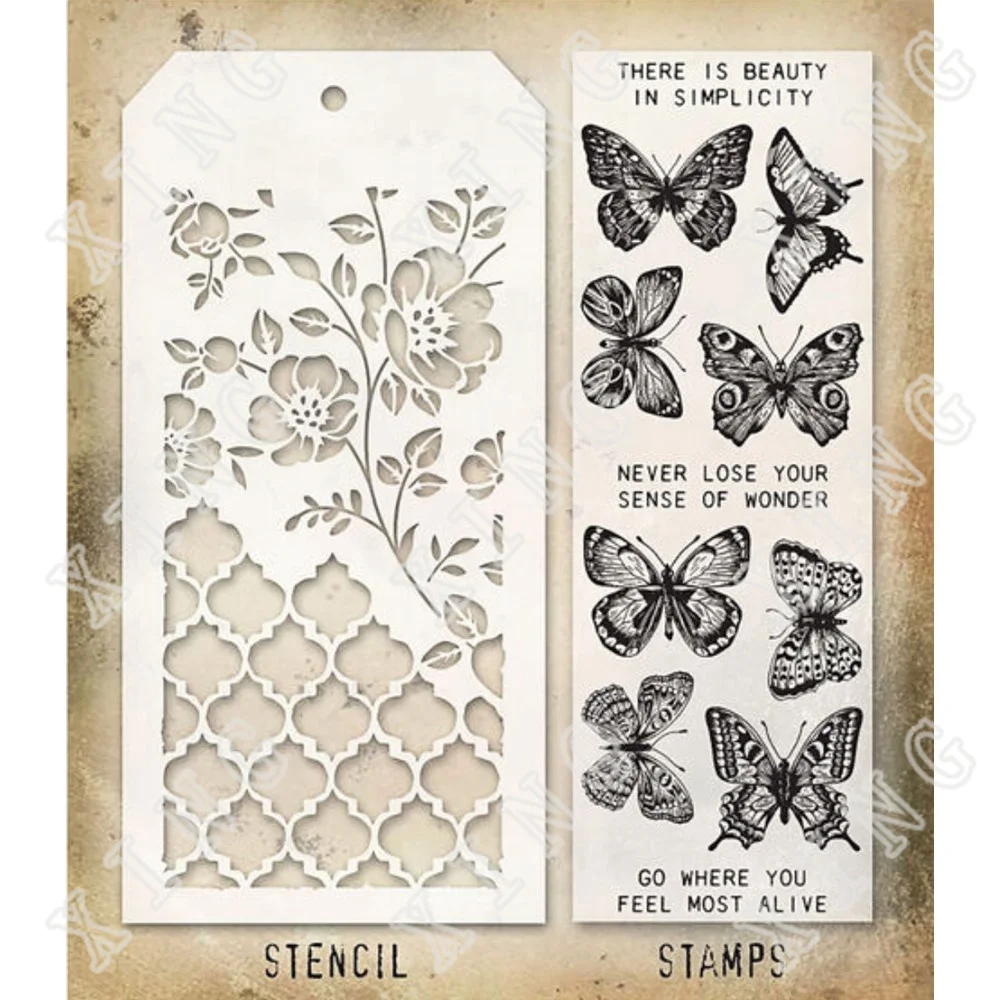 Hot Sale New Flutter Floral and Trellis Stamps Diy Scrapbooking Card Stencil Paper Cards Handmade Album Stamp Die Sheets
Hot Sale New Flutter Floral and Trellis Stamps Diy Scrapbooking Card Stencil Paper Cards Handmade Album Stamp Die Sheets