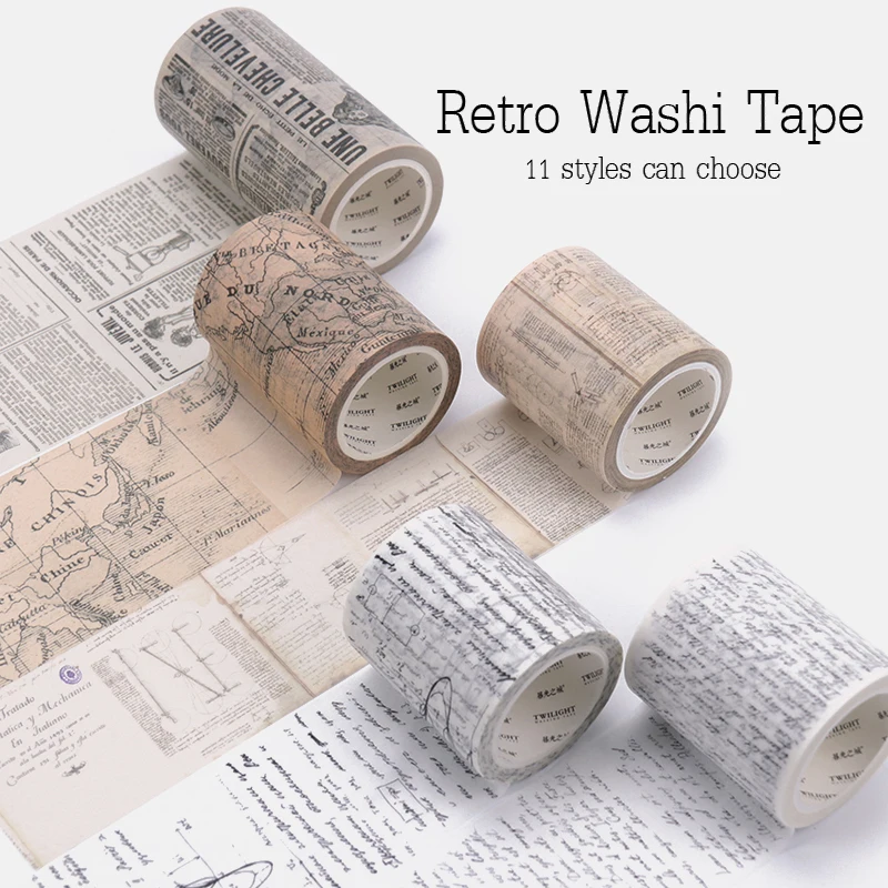Retro Washi Tape Set Decorative Wash Bullet Journal Washi Decorada Stickers Vintage Decoration Scrapbooking Masking Washi Tape
Retro Washi Tape Set Decorative Wash Bullet Journal Washi Decorada Stickers Vintage Decoration Scrapbooking Masking Washi Tape