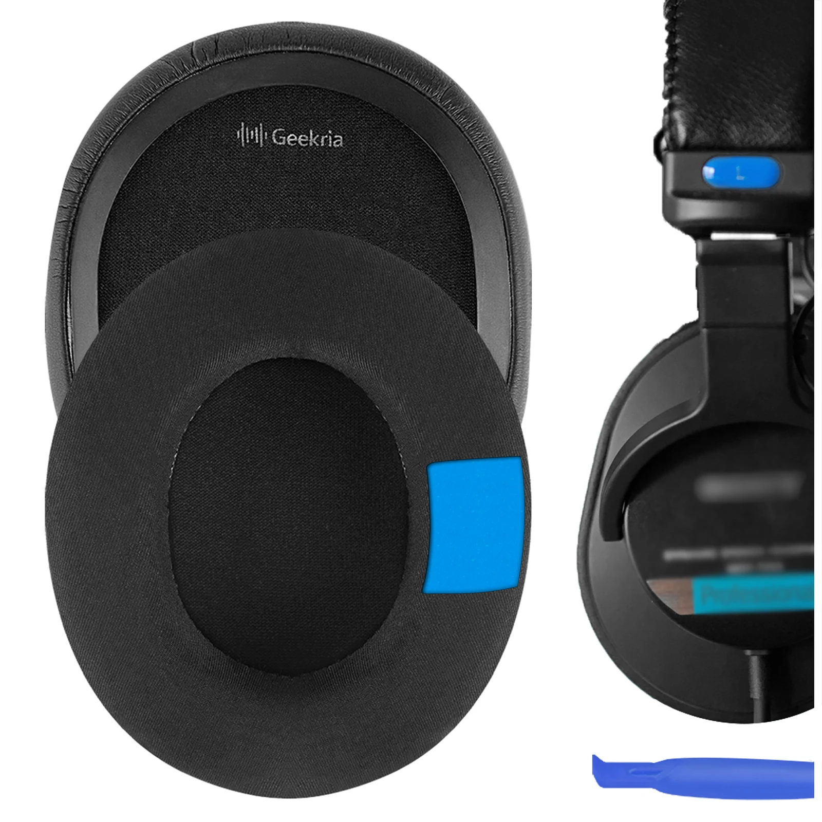 

Geekria Earpads for Sony MDR-7506 MDR-V6 MDR-CD900ST Replacement Headphones Cooling Gel Ear Pads Cover Cushions Foam Earmuff