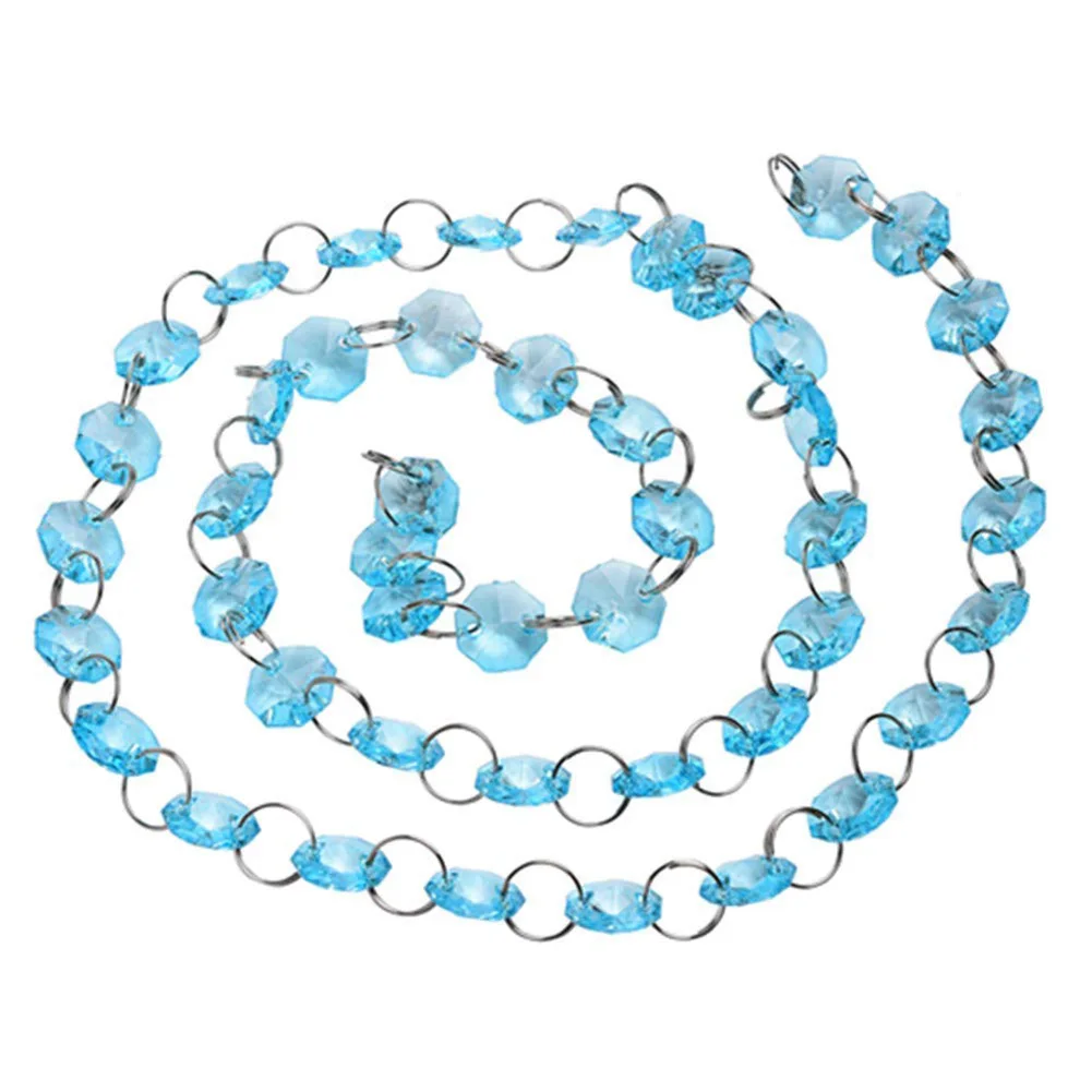 33FT Garland Diamond Acrylic Crystal Bead Curtain Chain Multicolor Wedding DIY Party Hanging Decoration
33FT Garland Diamond Acrylic Crystal Bead Curtain Chain Multicolor Wedding DIY Party Hanging Decoration