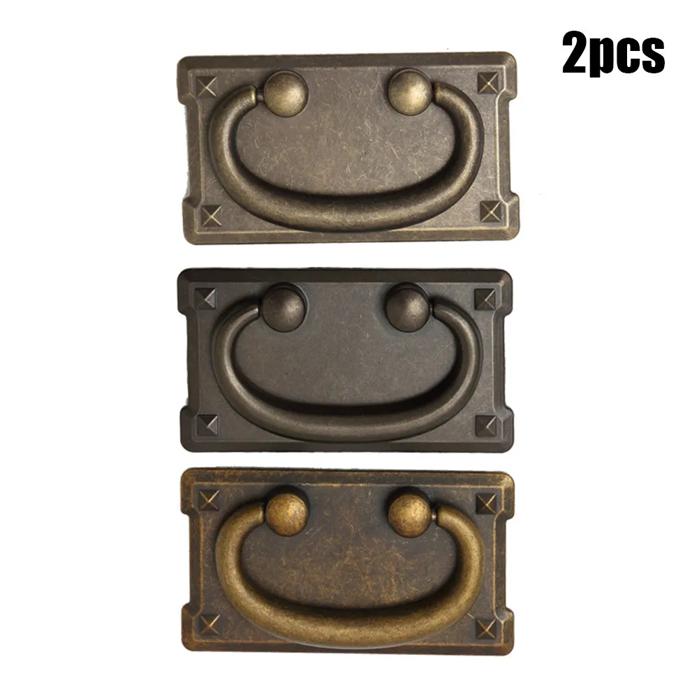 2pcs Vintage Rustic Bronze Drawer Cabinet Ring Pull Handles Bronze Drop Ring Pull Handles For Cupboard
2pcs Vintage Rustic Bronze Drawer Cabinet Ring Pull Handles Bronze Drop Ring Pull Handles For Cupboard
