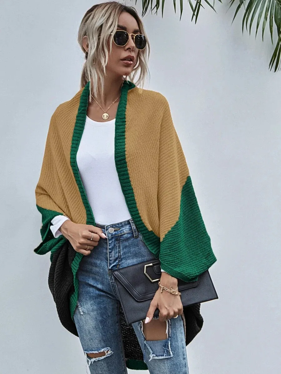 Autumn/Winter Women's Cardigan Sweater Harajuku Lantern Sleeve Casual Streetwear Coat Chic Long Cotton Sweater
Autumn/Winter Women's Cardigan Sweater Harajuku Lantern Sleeve Casual Streetwear Coat Chic Long Cotton Sweater