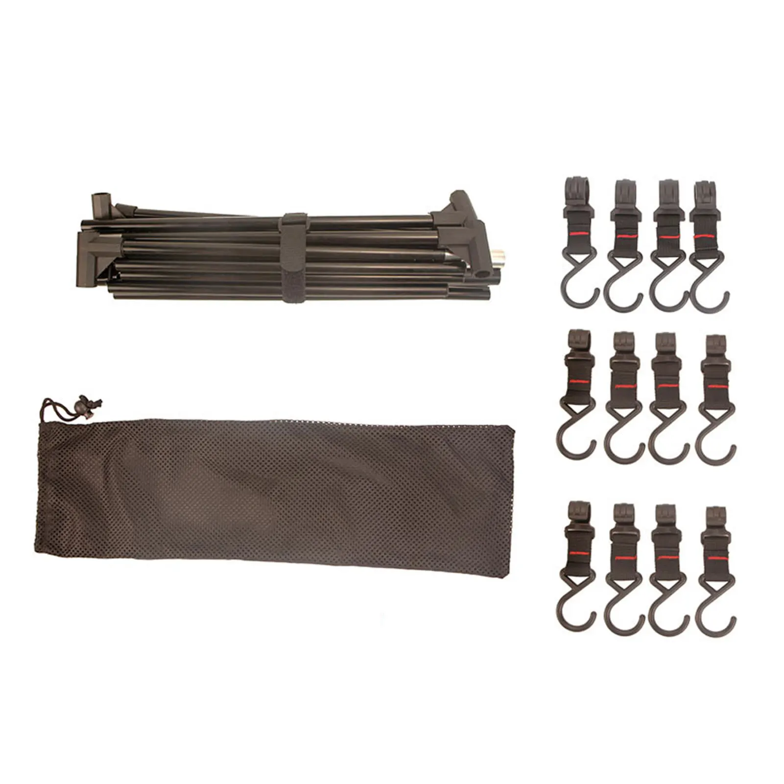 2 Tiers Outdoor Lightweight Camping Hanging Rack Portable Clothes With Hooks Aluminum Alloy Stable Storage Bag Picnic Cookware
2 Tiers Outdoor Lightweight Camping Hanging Rack Portable Clothes With Hooks Aluminum Alloy Stable Storage Bag Picnic Cookware