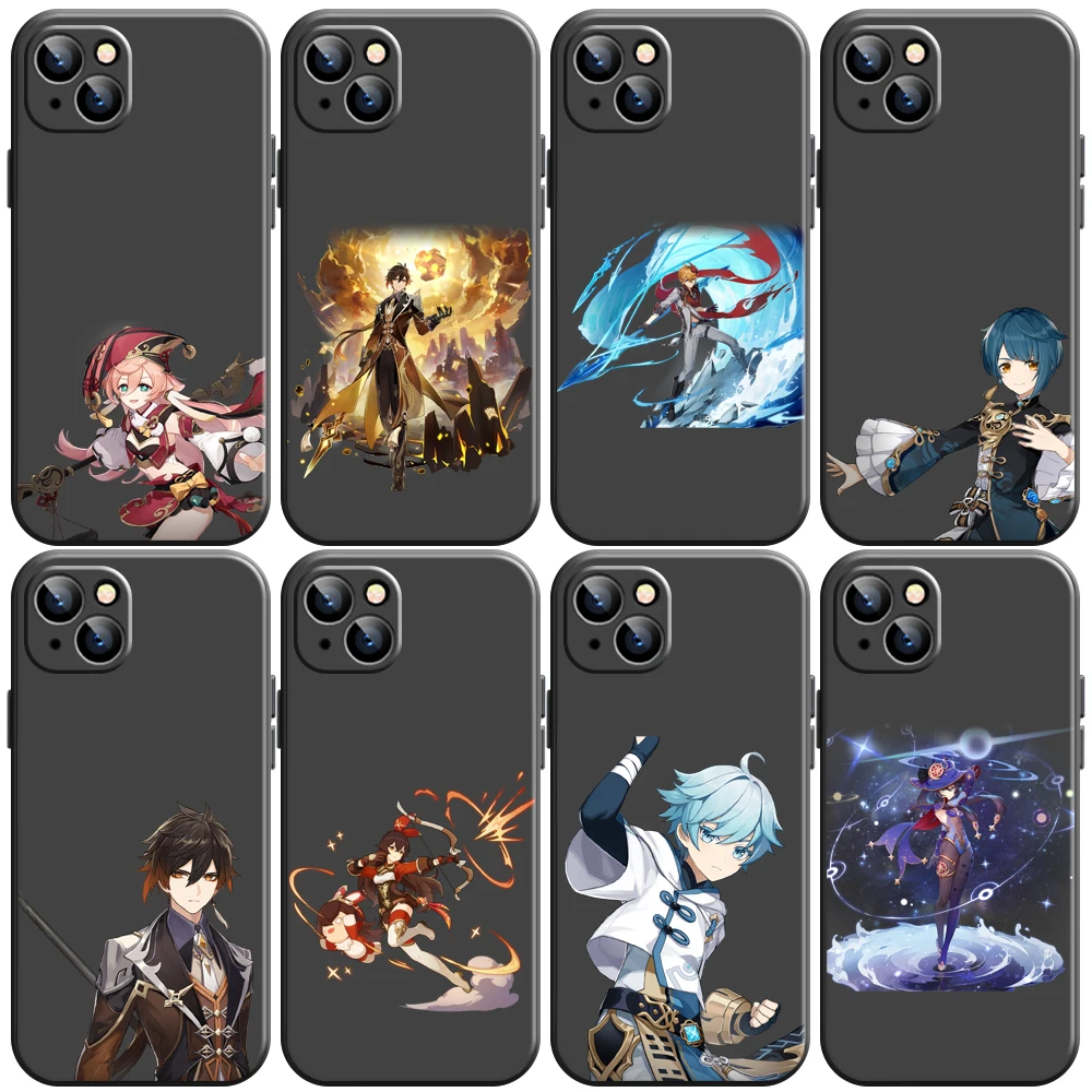 Genshin Impact Project Game Phone Case For iPhone 11 13 12 Pro Max 12 13 Mini X XS XR MAX SE 6 7 8 Plus Funda Back Black
Genshin Impact Project Game Phone Case For iPhone 11 13 12 Pro Max 12 13 Mini X XS XR MAX SE 6 7 8 Plus Funda Back Black