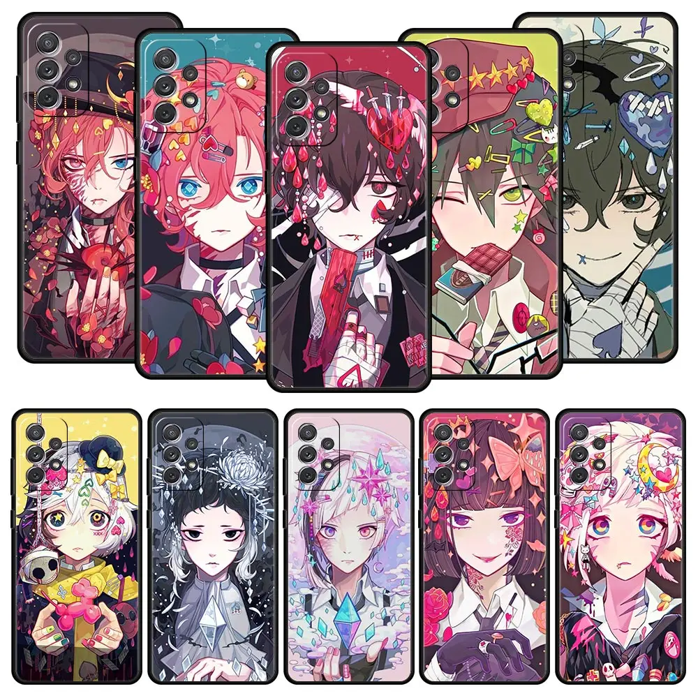 

Bungo Stray Dogs Phone Case For Samsung Galaxy A13 A51 A71 A41 A31 A21S A11 A01 A03S A12 A32 A52 A22 A23 A33 A53 A73 5G Cover