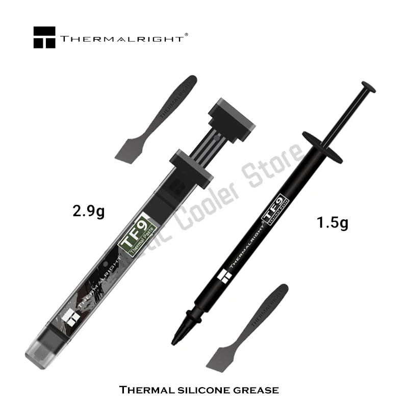 Thermalright TF9 Thermal Paste Grease 14W/mk for AMD Intel CPU Computer Notebook VGA GPU Compound Heatsink Plaster 1.5g 2.9g
Thermalright TF9 Thermal Paste Grease 14W/mk for AMD Intel CPU Computer Notebook VGA GPU Compound Heatsink Plaster 1.5g 2.9g