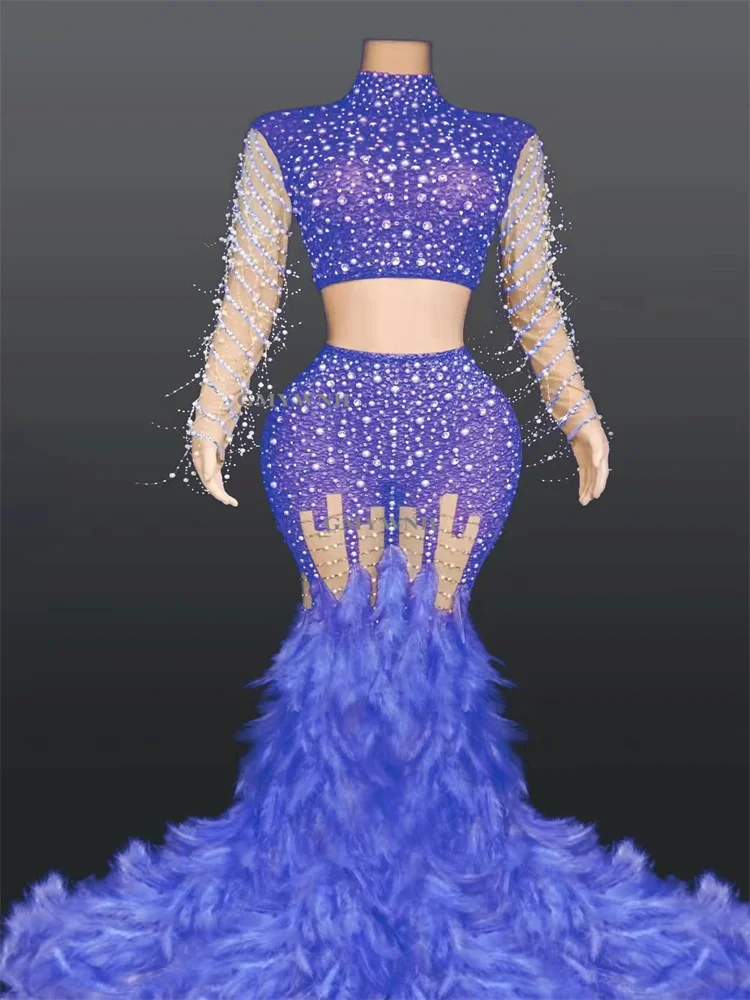 H337 цветастый комбинезон перья со шлейфом, благородное Прозрачное платье без талии
H337 цветастый комбинезон перья со шлейфом, благородное Прозрачное платье без талии