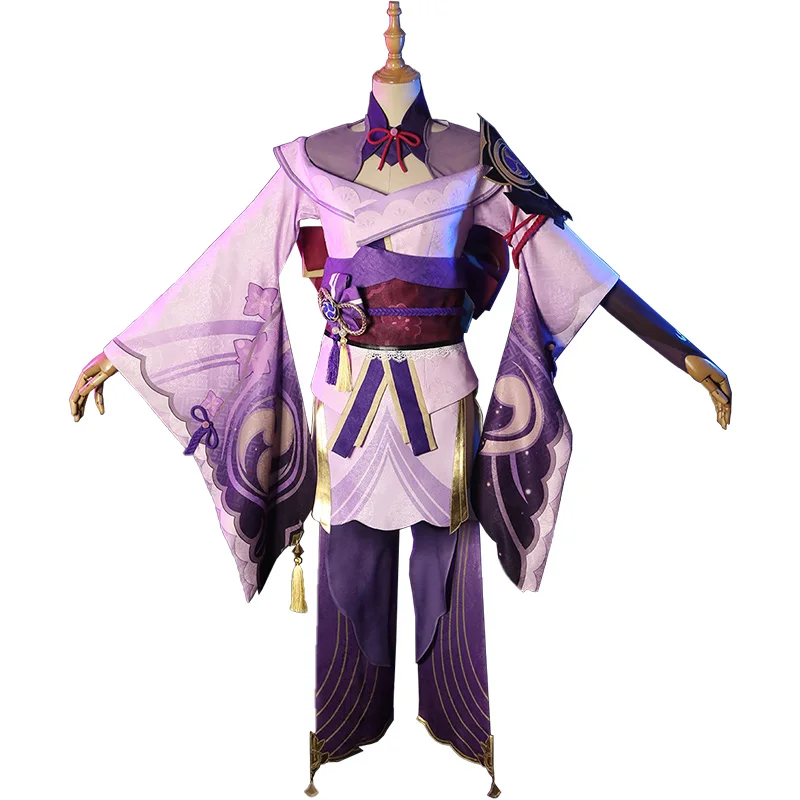 Игровой костюм для косплея Genshin Impact Raiden General Baal, женская модная униформа для визиток
Игровой костюм для косплея Genshin Impact Raiden General Baal, женская модная униформа для визиток