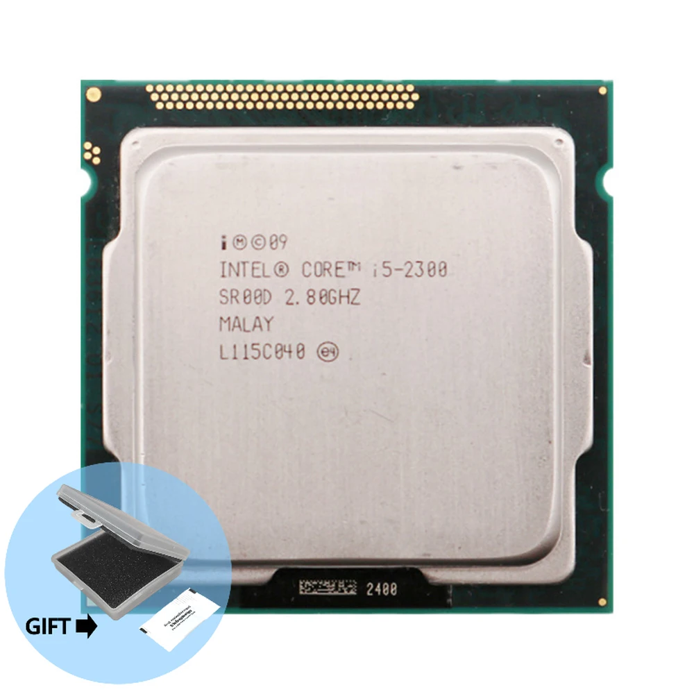 Intel Core i5 2300 2.80GHz 6MB Socket 1155 CPU Processor SR00D 
Intel Core i5 2300 2.80GHz 6MB Socket 1155 CPU Processor SR00D