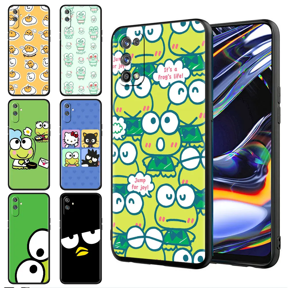 Kero Kero Keroppi Frog Cover For Realme C3 C11 C21 C21Y C15 8 7 6 5 pro 8i XT GT Master Neo2 Neo3 Blakc Silicone Cases Funda
Kero Kero Keroppi Frog Cover For Realme C3 C11 C21 C21Y C15 8 7 6 5 pro 8i XT GT Master Neo2 Neo3 Blakc Silicone Cases Funda