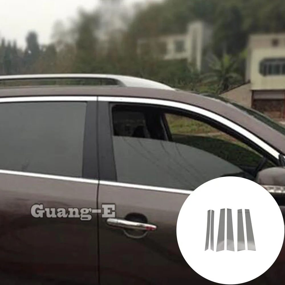 Car Styling Stainless Steel Glass Window Garnish Pillar Middle Column Trim Hoods Molding Parts Hoods For Kia Sorento 2013 2014
Car Styling Stainless Steel Glass Window Garnish Pillar Middle Column Trim Hoods Molding Parts Hoods For Kia Sorento 2013 2014