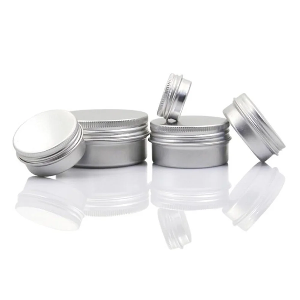 10pcs/lot Empty Aluminum Tins Cans Screw Top Cosmetic Cream Jar Lip Balm Containers Nail Derocation Crafts Pot Refillable Bottle
10pcs/lot Empty Aluminum Tins Cans Screw Top Cosmetic Cream Jar Lip Balm Containers Nail Derocation Crafts Pot Refillable Bottle