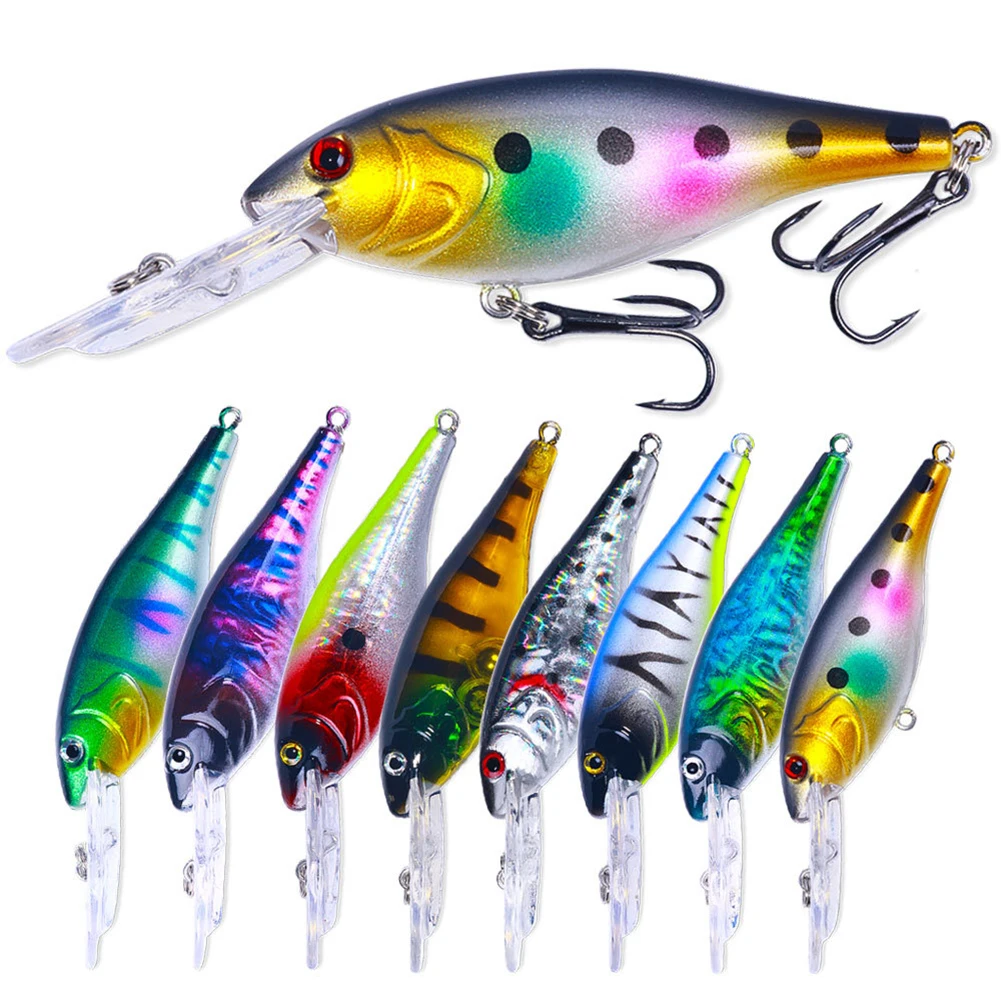 1pcs 10cm/8.5g Artificial Bait Minnow Fishing Lure Bass Crankbait Tackle Wobbler Freshwater Saltwater Simulation Lures Pesca
1pcs 10cm/8.5g Artificial Bait Minnow Fishing Lure Bass Crankbait Tackle Wobbler Freshwater Saltwater Simulation Lures Pesca
