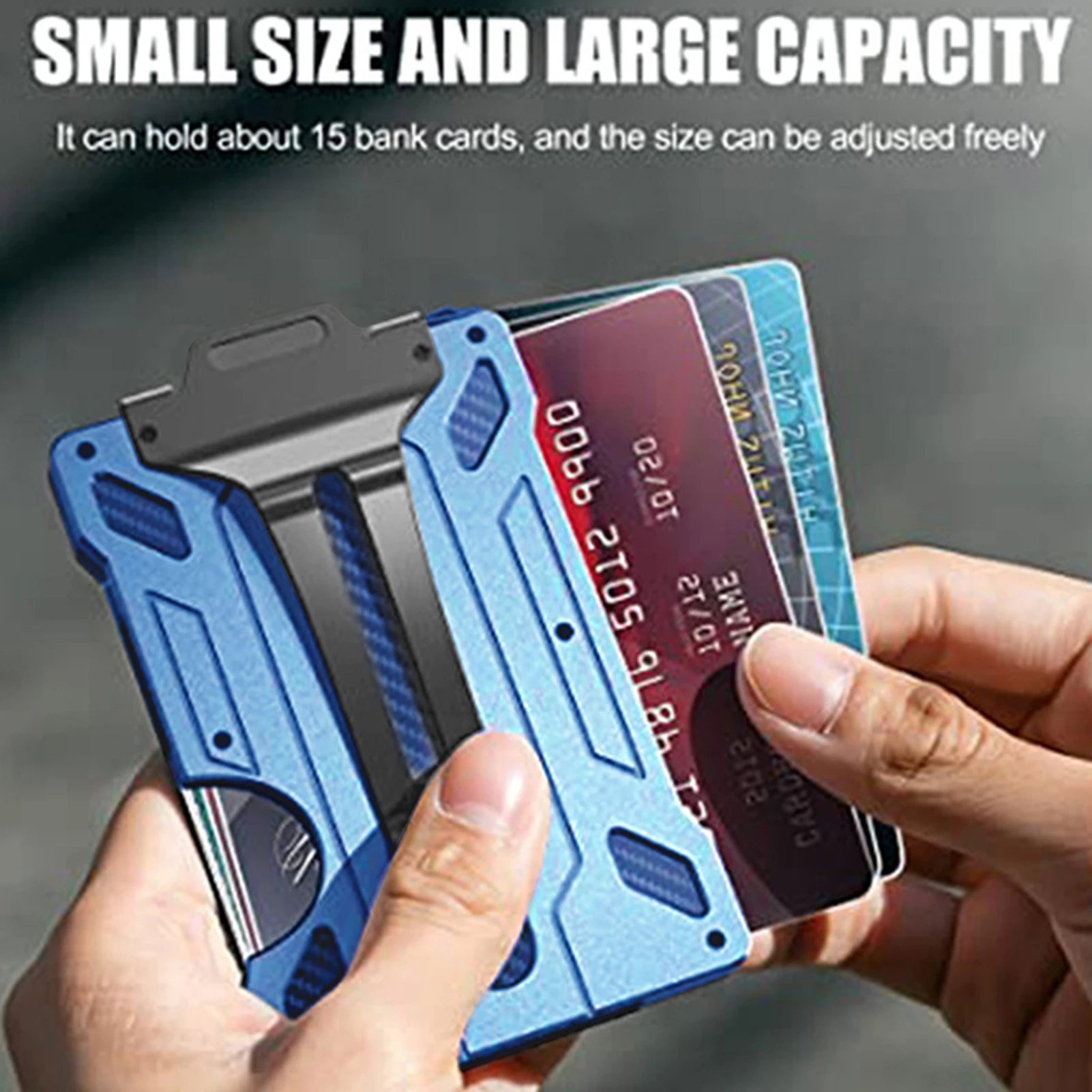 Мужские Противокражные кошельки из алюминиевого сплава в минималистичном стиле
Мужские Противокражные кошельки из алюминиевого сплава в минималистичном стиле