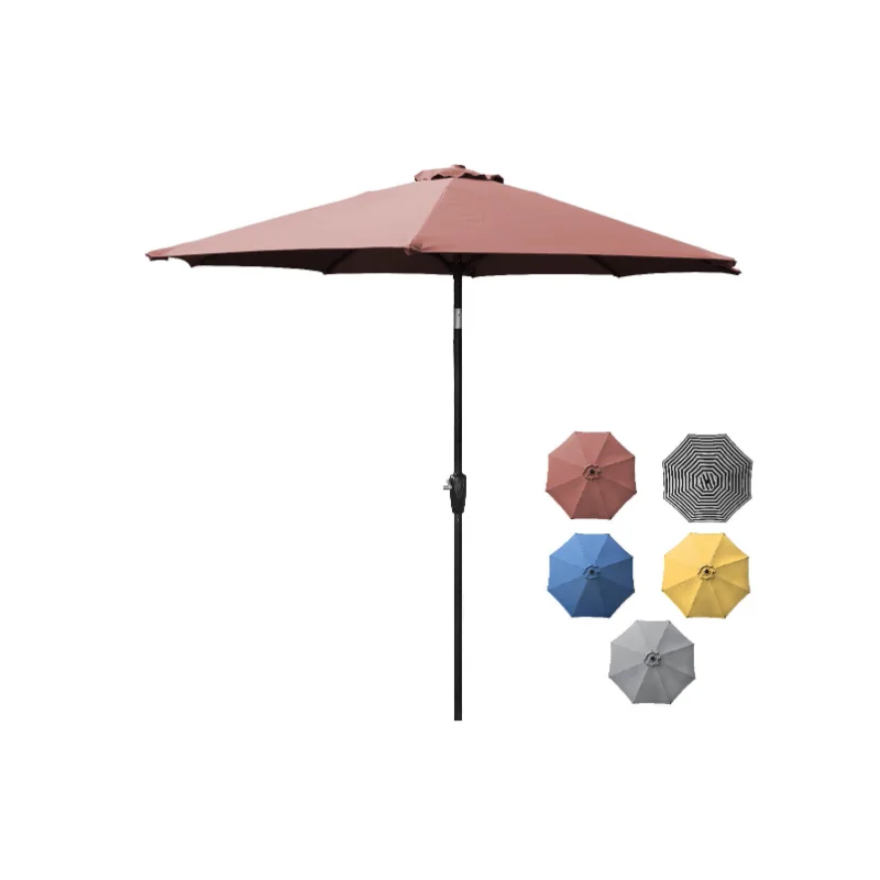 Belle Patio 9ft Outdoor Aluminum Patio Umbrella, Round Market Umbrella with Push Button Tilt and Crank for Shade, Sienna
Belle Patio 9ft Outdoor Aluminum Patio Umbrella, Round Market Umbrella with Push Button Tilt and Crank for Shade, Sienna