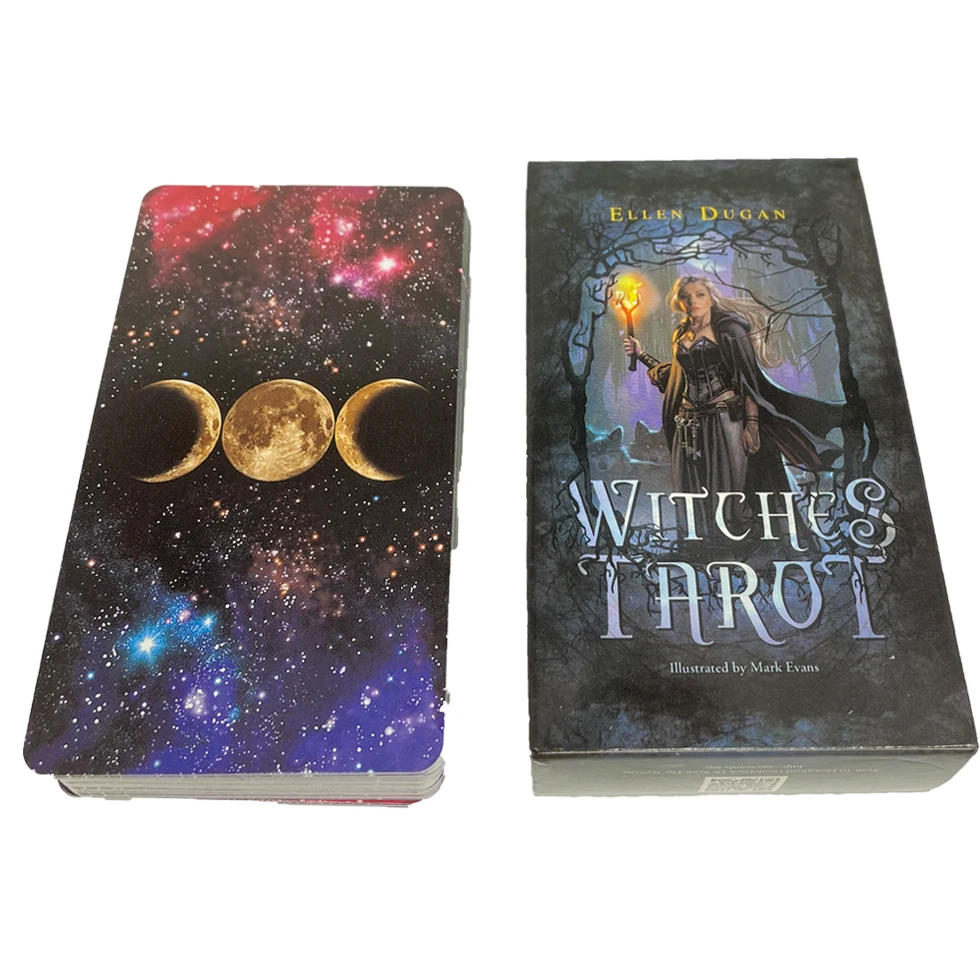 

New Tarot Cards Oracles Deck Mysterious Divination The Rider Tarot Deck for Women Girls Cards Game Board Game PDF Guidebook