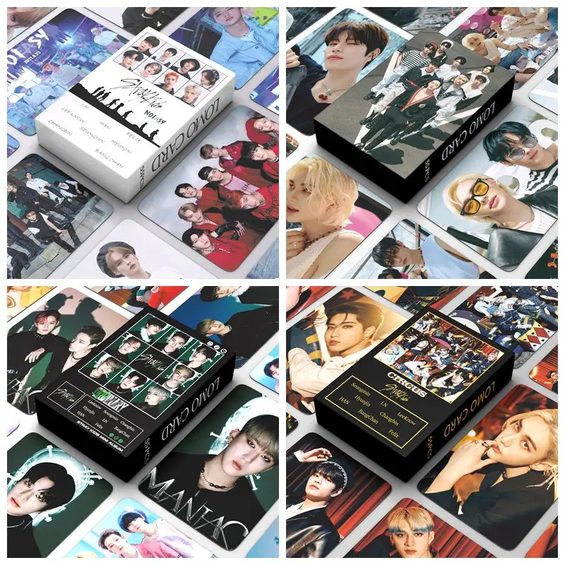 55PCS Kpop Stray Kids New Album Lomo Cards Photocards Photo Card Photo Print Cards Boys Group Straykids Postcard Fans Gift
55PCS Kpop Stray Kids New Album Lomo Cards Photocards Photo Card Photo Print Cards Boys Group Straykids Postcard Fans Gift