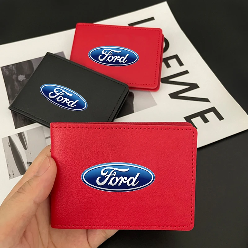 For Ford Transit Custom Mondeo Fiesta Kuga ST Line MK3 MK2 MK4 PU Leather Cover Driver License Holder Card Holder Wallet Case
For Ford Transit Custom Mondeo Fiesta Kuga ST Line MK3 MK2 MK4 PU Leather Cover Driver License Holder Card Holder Wallet Case