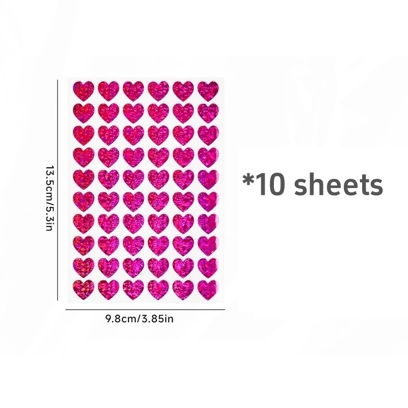 Набор наклеек сердечки VALIOSOPA 10 шт
Набор наклеек сердечки VALIOSOPA 10 шт