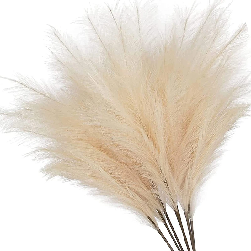 3-Pcs Faux Pampas Grass Big Tall Fluffy Faux Bulrush Reed Grass for Vase Filler Home Living Room Kitchen Wedding
3-Pcs Faux Pampas Grass Big Tall Fluffy Faux Bulrush Reed Grass for Vase Filler Home Living Room Kitchen Wedding