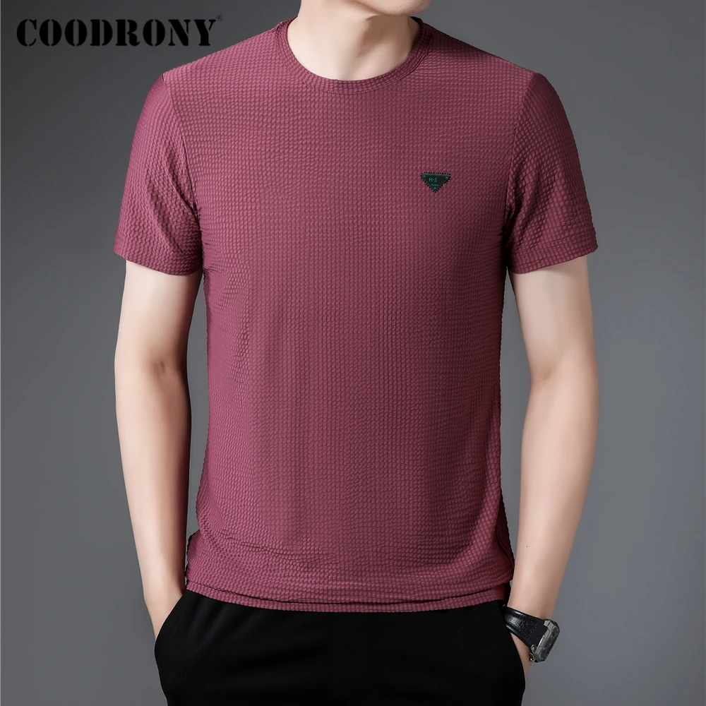 COODRONY Brand Casual O-Neck T-Shirt Homme Summer New Arrival High Quality Men's Mesh Short Sleeve T Shirt Clothing Z5248S
COODRONY Brand Casual O-Neck T-Shirt Homme Summer New Arrival High Quality Men's Mesh Short Sleeve T Shirt Clothing Z5248S
