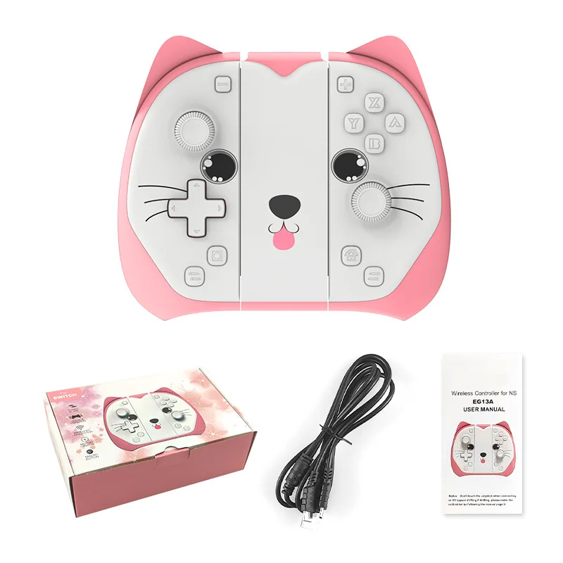 For Switch/Lite/OLED Wireless Game Controller Vibration Somatosensory Gamepad Chaging Joystick Gamepad Left And Right Gaming
For Switch/Lite/OLED Wireless Game Controller Vibration Somatosensory Gamepad Chaging Joystick Gamepad Left And Right Gaming