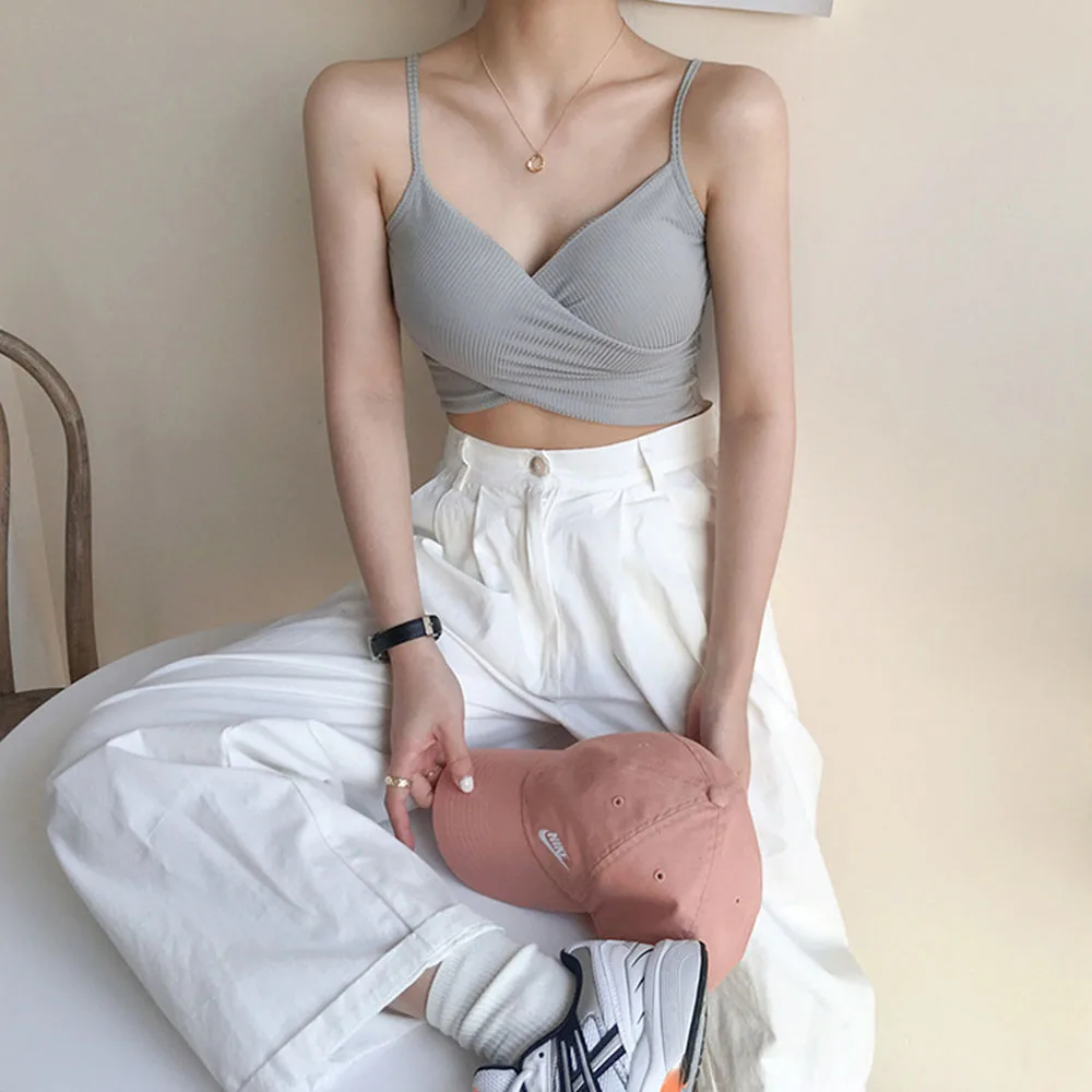 Women Sexy Crop Tops Tube Top Female Streetwear Sleeveless Camis Seamless Sports Lingerie Tee Bra Crop Top Bandeau Top Tank
Women Sexy Crop Tops Tube Top Female Streetwear Sleeveless Camis Seamless Sports Lingerie Tee Bra Crop Top Bandeau Top Tank