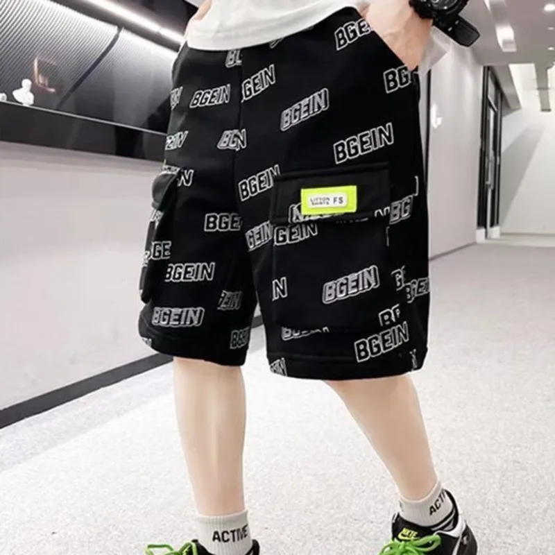 Summer New Boy Fashion Sports Mid-waist Pants Shorts Tide Brand Children's Casual Simple And Versatile Five-point Pants
Summer New Boy Fashion Sports Mid-waist Pants Shorts Tide Brand Children's Casual Simple And Versatile Five-point Pants