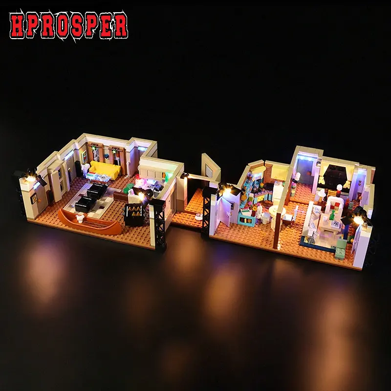 Hprosper LED Light For 10292 The Friends Apartments Model Lighting DIY Toys Only Lamp+USB Power Cable(Not Include The Model)
Hprosper LED Light For 10292 The Friends Apartments Model Lighting DIY Toys Only Lamp+USB Power Cable(Not Include The Model)