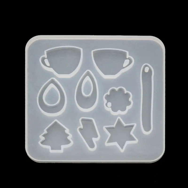 Silicone Resin Mold DIY Geometric Earrings Casting Molds DIY Craft 3D Mold for Art Craft Making Handmade Toys for Kids
Silicone Resin Mold DIY Geometric Earrings Casting Molds DIY Craft 3D Mold for Art Craft Making Handmade Toys for Kids