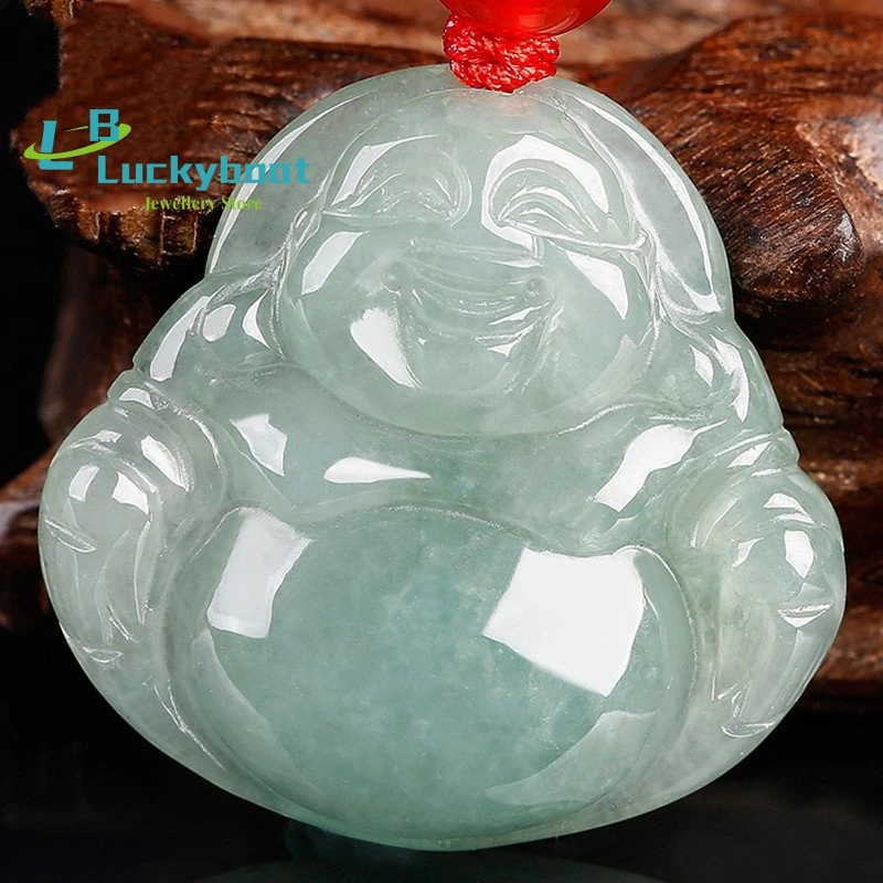 Natural Jadeite Maitreya Buddha Crystal Gemstone FemaleLaughing Buddha Necklace Pendant
Natural Jadeite Maitreya Buddha Crystal Gemstone FemaleLaughing Buddha Necklace Pendant