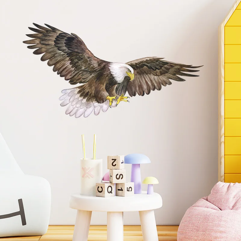Eagle Animal Wallpaper Art Sticker For Kindergarten Children's Room Wardrobe Entrance Home Wall Decoration
Eagle Animal Wallpaper Art Sticker For Kindergarten Children's Room Wardrobe Entrance Home Wall Decoration