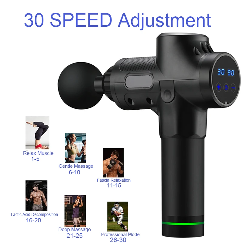 High Frequency Massage Gun Deep Muscle Massager Exercising Relaxation Slimming Shaping Pain Relief Fascial Gun
High Frequency Massage Gun Deep Muscle Massager Exercising Relaxation Slimming Shaping Pain Relief Fascial Gun