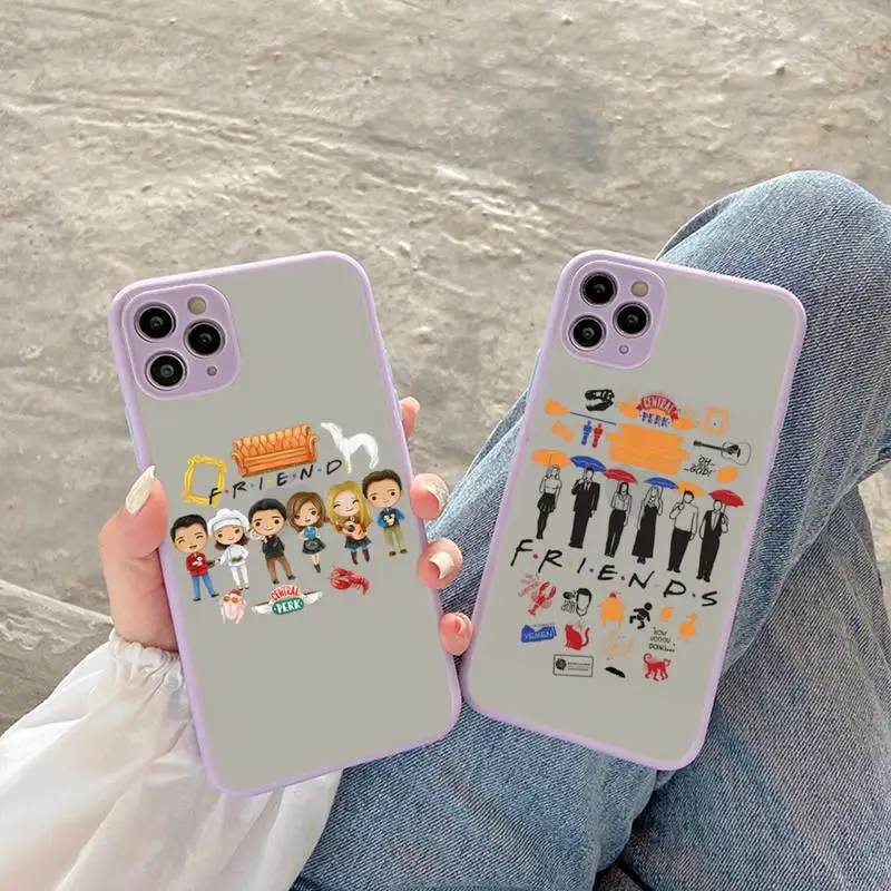 Cartoon Funny Friends TV Show Phone Case for iPhone X XR XS 7 8 Plus 11 12 13 pro MAX 13mini Translucent Matte Case
Cartoon Funny Friends TV Show Phone Case for iPhone X XR XS 7 8 Plus 11 12 13 pro MAX 13mini Translucent Matte Case