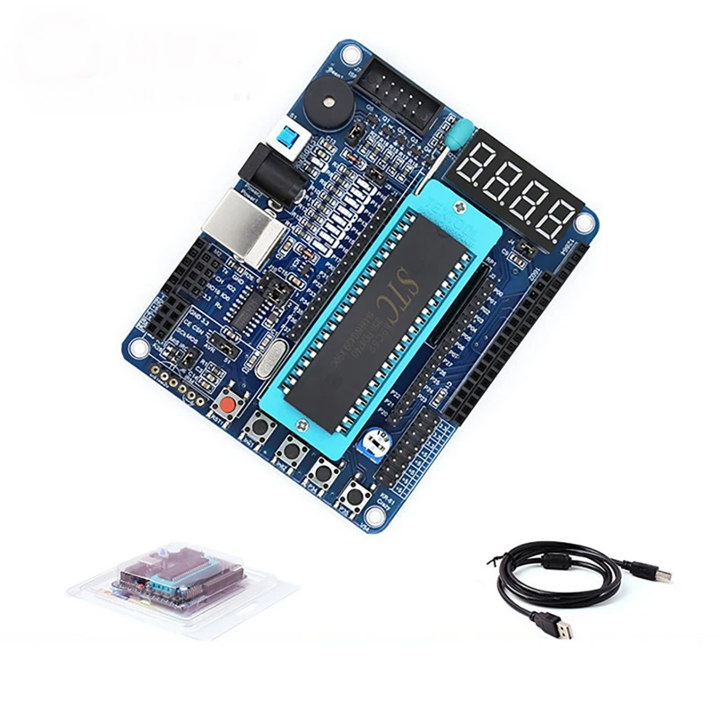 51MCU Development Board STC89C52 Experimental Programming Smart Car Control Board
51MCU Development Board STC89C52 Experimental Programming Smart Car Control Board