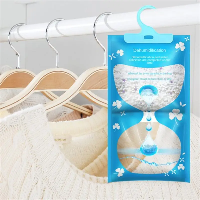 Hygroscopic Hanging Desiccant Bag Hanging Moisture Anti-mold New Agent Drying Bags Wardrobe Wardrobe Closet Cabinet Dehumidifier
Hygroscopic Hanging Desiccant Bag Hanging Moisture Anti-mold New Agent Drying Bags Wardrobe Wardrobe Closet Cabinet Dehumidifier