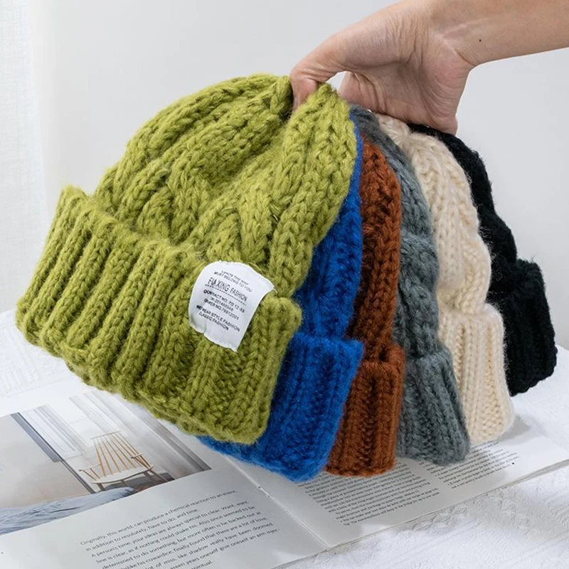 2022 New Women Winter Hat Knitted Beanie Hats Casual Soft Warm Skullies Beanies Fashion Hight Quality Woram Hat Cap for Female
2022 New Women Winter Hat Knitted Beanie Hats Casual Soft Warm Skullies Beanies Fashion Hight Quality Woram Hat Cap for Female
