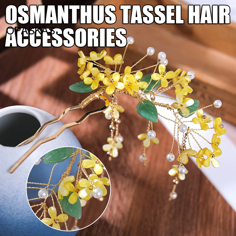 Women's Hairpins Ancient Style Pearl Hair Sticks Super Fairy Tassel Chinese Hanfu Hair Accessories Vintage Flower Pearl Jewelry
Women's Hairpins Ancient Style Pearl Hair Sticks Super Fairy Tassel Chinese Hanfu Hair Accessories Vintage Flower Pearl Jewelry