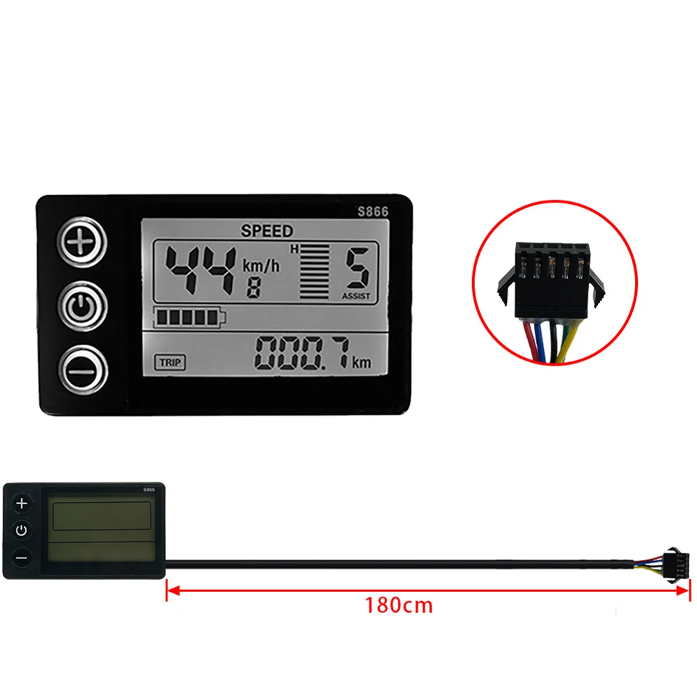 Parts Ebike Accessories Kit S866 Dispaly 130X Throttle 36-48V/30A Controller 8 PAS Front Light For Ebike Scooter
Parts Ebike Accessories Kit S866 Dispaly 130X Throttle 36-48V/30A Controller 8 PAS Front Light For Ebike Scooter