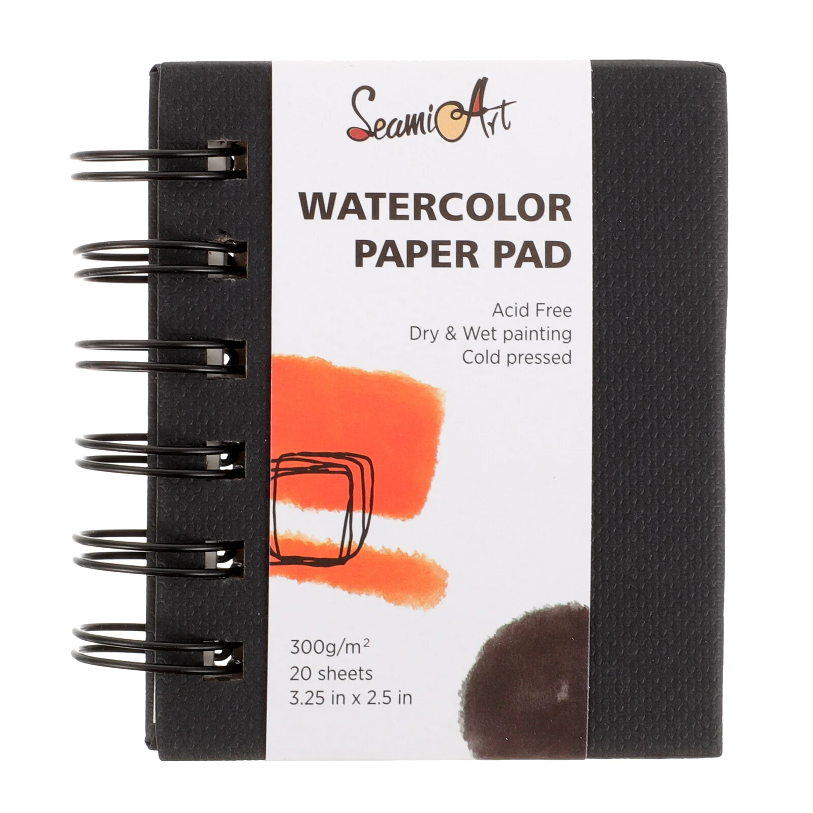 

Wood Pulp Paper Sketching Coil Pad Watercolor Sketchbook Painting Accessories Drawing Panel