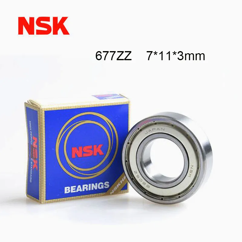 Origin NSK Bearing 677ZZ High Speed Miniature Bearing 5/10pcs 7x11x3mm Slim Thin Section Deep Groove 677ZZ Ball Bearings 677 ZZ
Origin NSK Bearing 677ZZ High Speed Miniature Bearing 5/10pcs 7x11x3mm Slim Thin Section Deep Groove 677ZZ Ball Bearings 677 ZZ