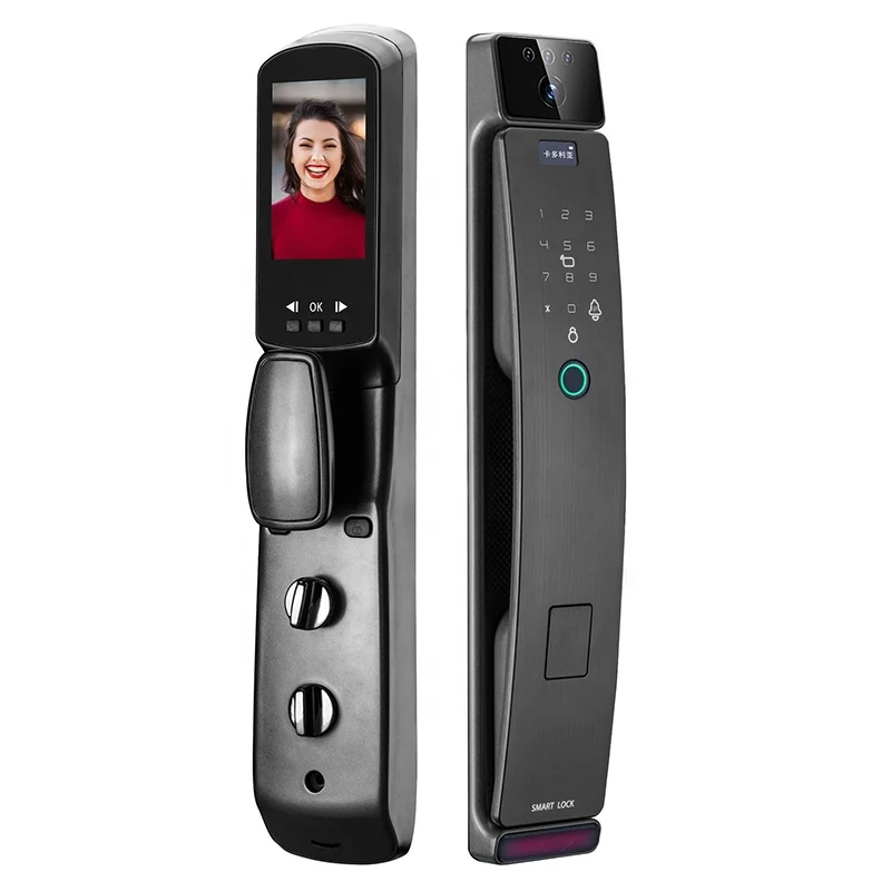 New Arrival Smart Door Lock Fingerprint Digital Wifi Lock Connected Camera Lock App
New Arrival Smart Door Lock Fingerprint Digital Wifi Lock Connected Camera Lock App