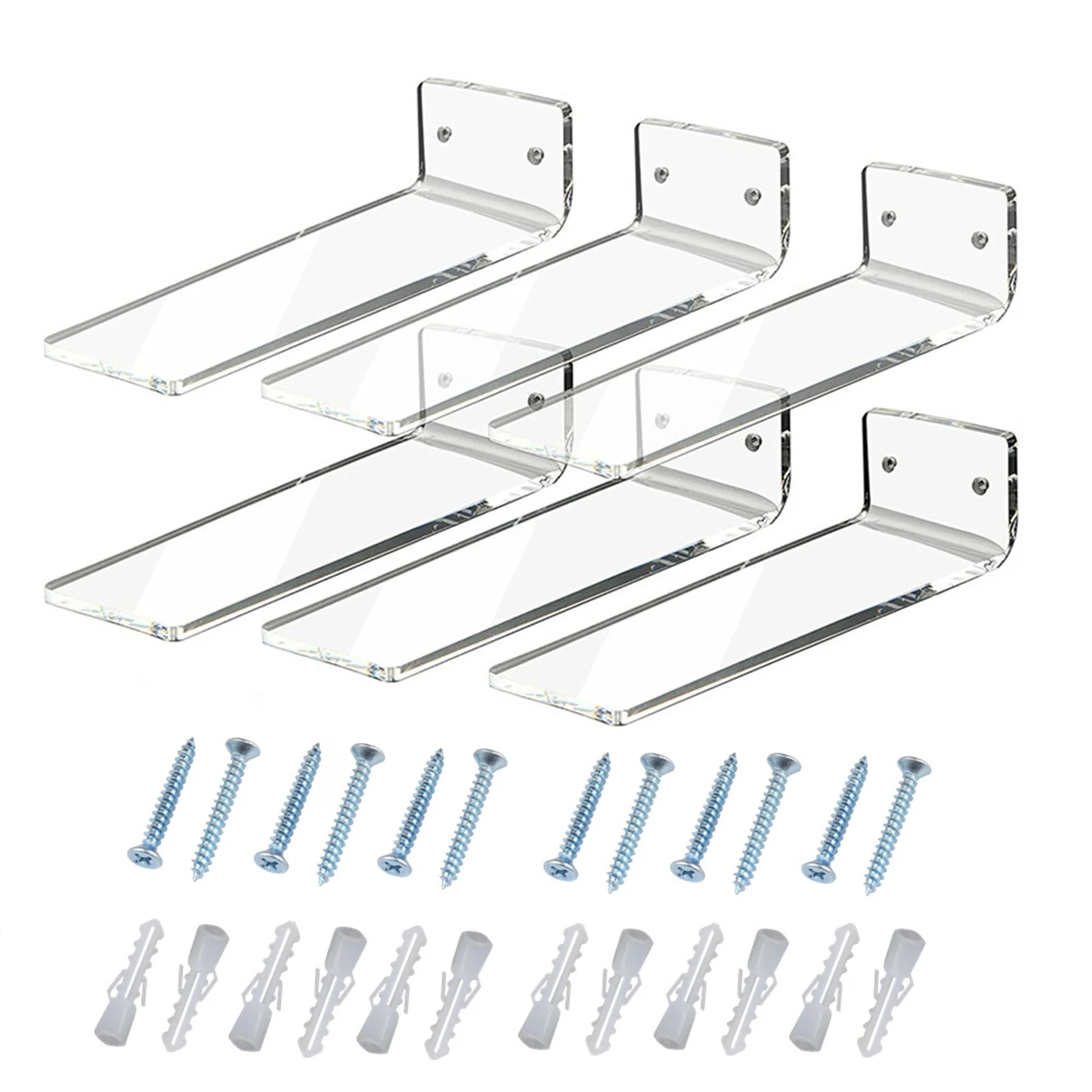 Floating Shoe Display Stand 6Pcs Acrylic Shoe Shelf For Wall Levitating Sneaker Display Shelves Mens Room Decor 7.9inch / 20cm
Floating Shoe Display Stand 6Pcs Acrylic Shoe Shelf For Wall Levitating Sneaker Display Shelves Mens Room Decor 7.9inch / 20cm