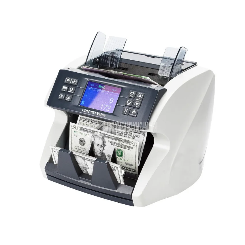 

XD-770 CIS Counter 6-8 Country's Banknote Counting Machine Fake Money Detector Currency Detecting Inteligient Money Counter