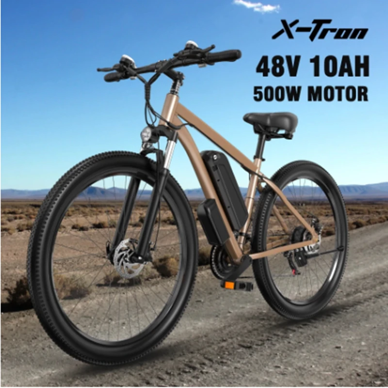 Eu Warehouse Ex-Tron Electric Mountain Bike 500W 29 Inch Electric Bike Dual Disc Brake Electric Mountain Bike For Adults
Eu Warehouse Ex-Tron Electric Mountain Bike 500W 29 Inch Electric Bike Dual Disc Brake Electric Mountain Bike For Adults