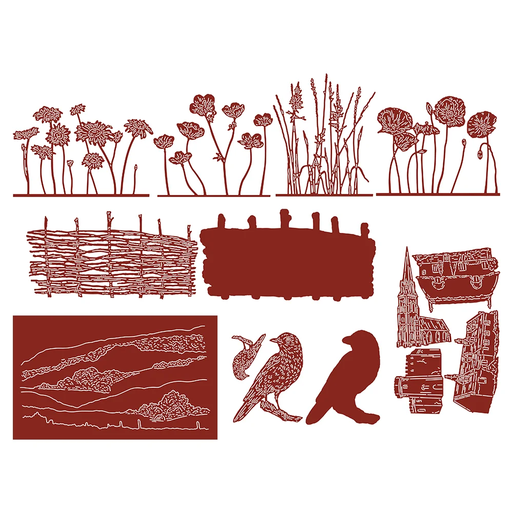 Blooming Flower Bird House Metal Cutting Dies Diy Scrapbooking Card Stencil Paper Cards Handmade Album Stamp Sheets
Blooming Flower Bird House Metal Cutting Dies Diy Scrapbooking Card Stencil Paper Cards Handmade Album Stamp Sheets