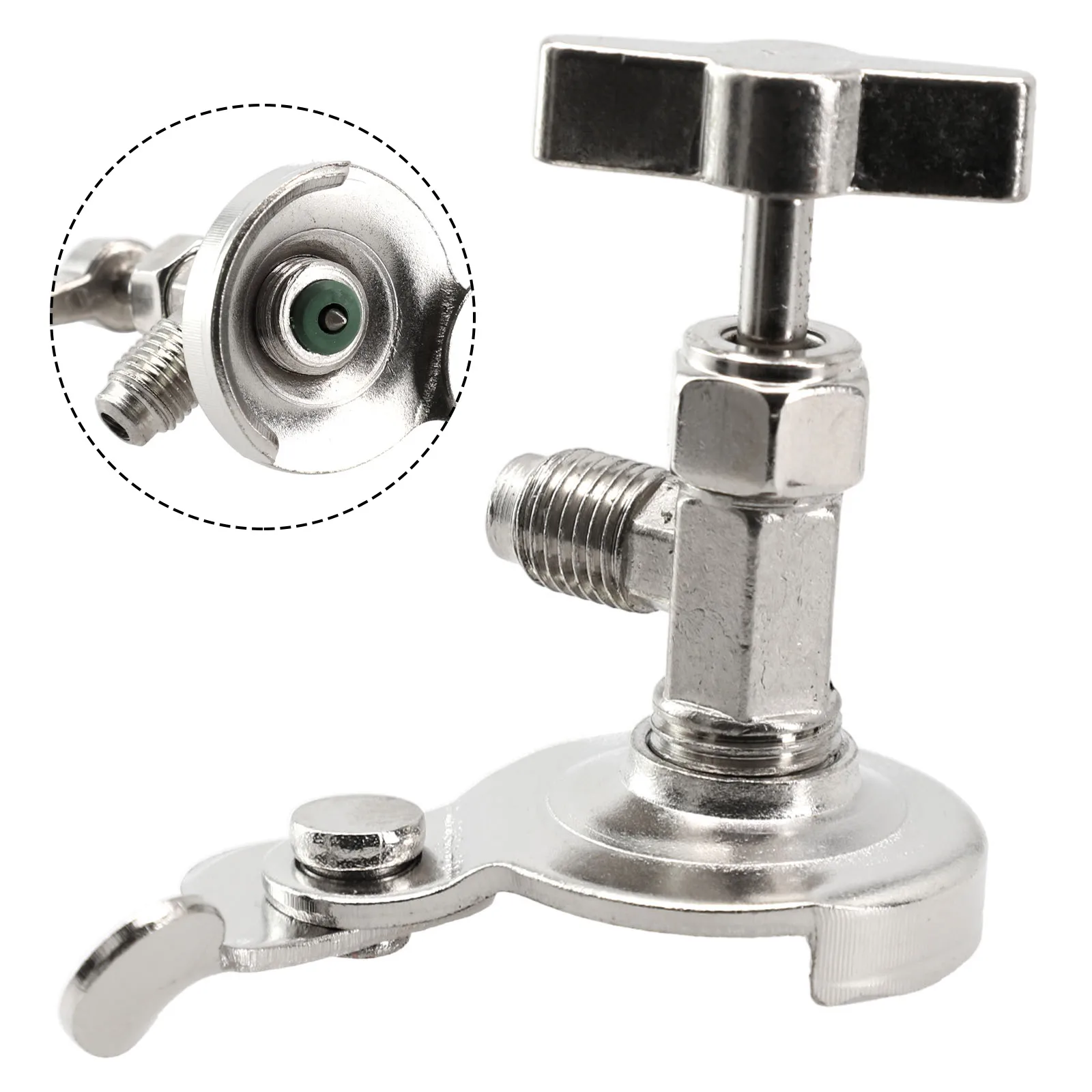 1pc Universal Can Tap Dispenser Valve For R12 R134a R22 R410 Can Tap Charge Hose Auto Accessories Direct Substitution
1pc Universal Can Tap Dispenser Valve For R12 R134a R22 R410 Can Tap Charge Hose Auto Accessories Direct Substitution