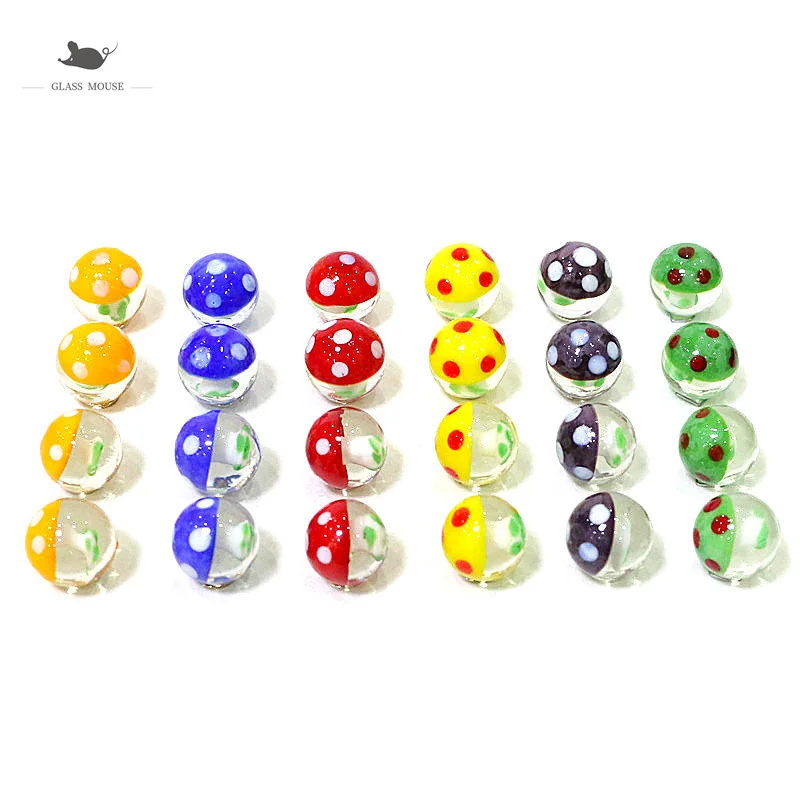24Pcs Creative Cute Mushroom Design Rare Glass Marbles Ball Ornament Game Pinball Toys Easter Party Birthday Gifts For Kids 16mm
24Pcs Creative Cute Mushroom Design Rare Glass Marbles Ball Ornament Game Pinball Toys Easter Party Birthday Gifts For Kids 16mm